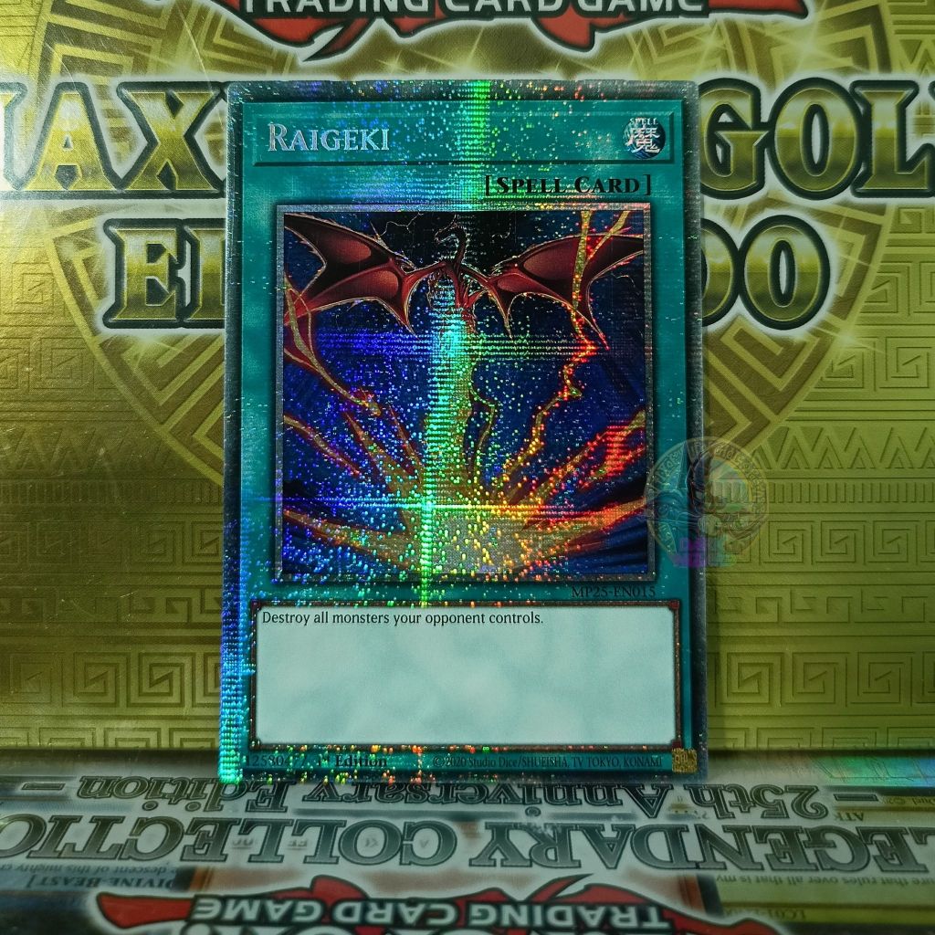 Raigeki – MP25-EN015 – Starlight Rare [Thẻ bài Yugioh]