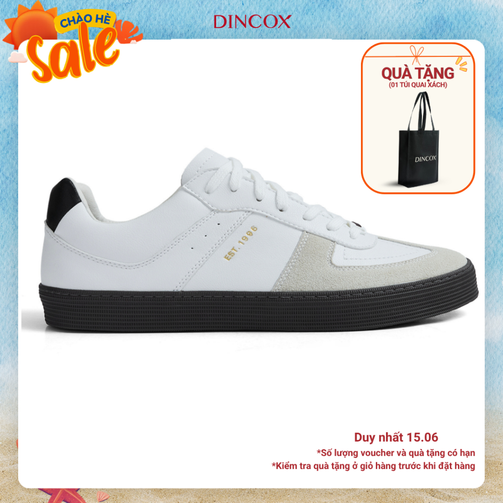 Giày Sneaker Da - GAT Shoes Nam Nữ DC36 White Purple Dincox Shoes