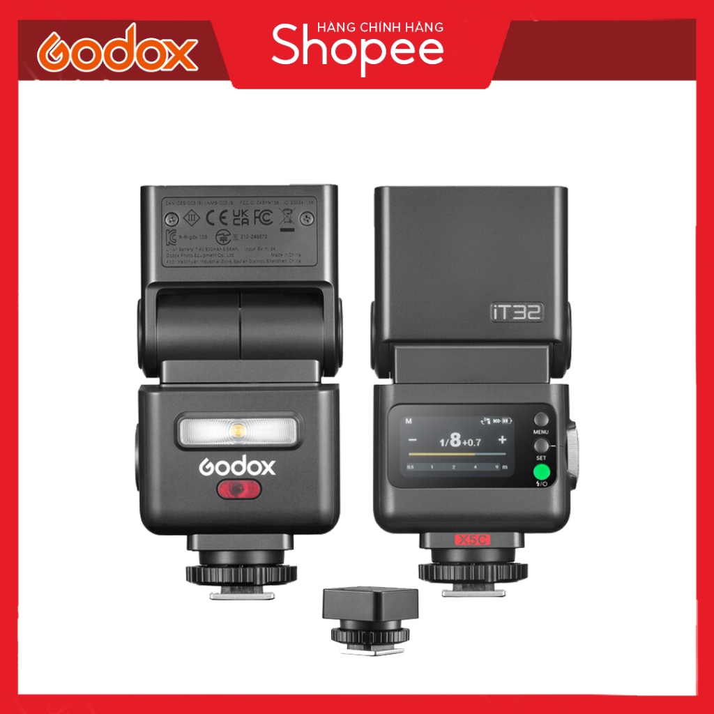 Đèn Flash Godox IT32 / Godox X5L TTL Mini Dành Cho Máy Ảnh Leica l Đèn flash máy ảnh Leica