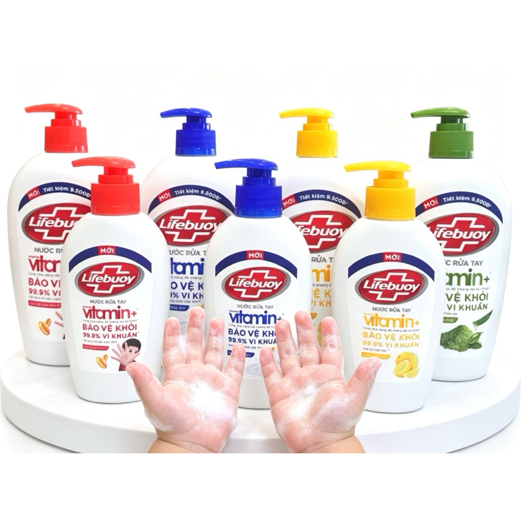 Nước Rửa Tay Lifebuoy 180g/450g