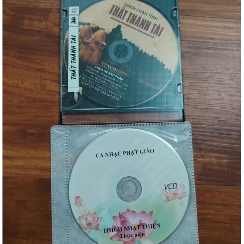 Combo 2 VCD về Phật giáo như hình