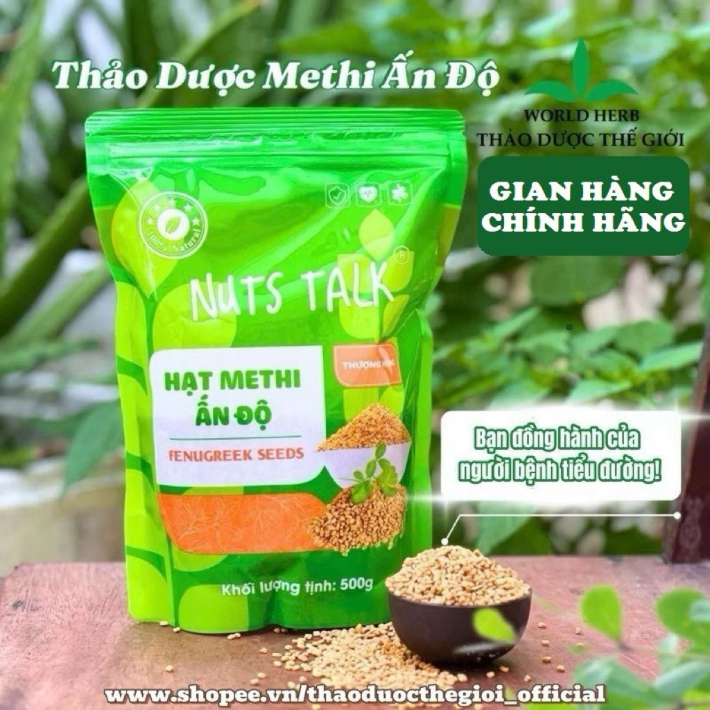 [Chính hãng] Hạt Methi Ấn Độ 500gr