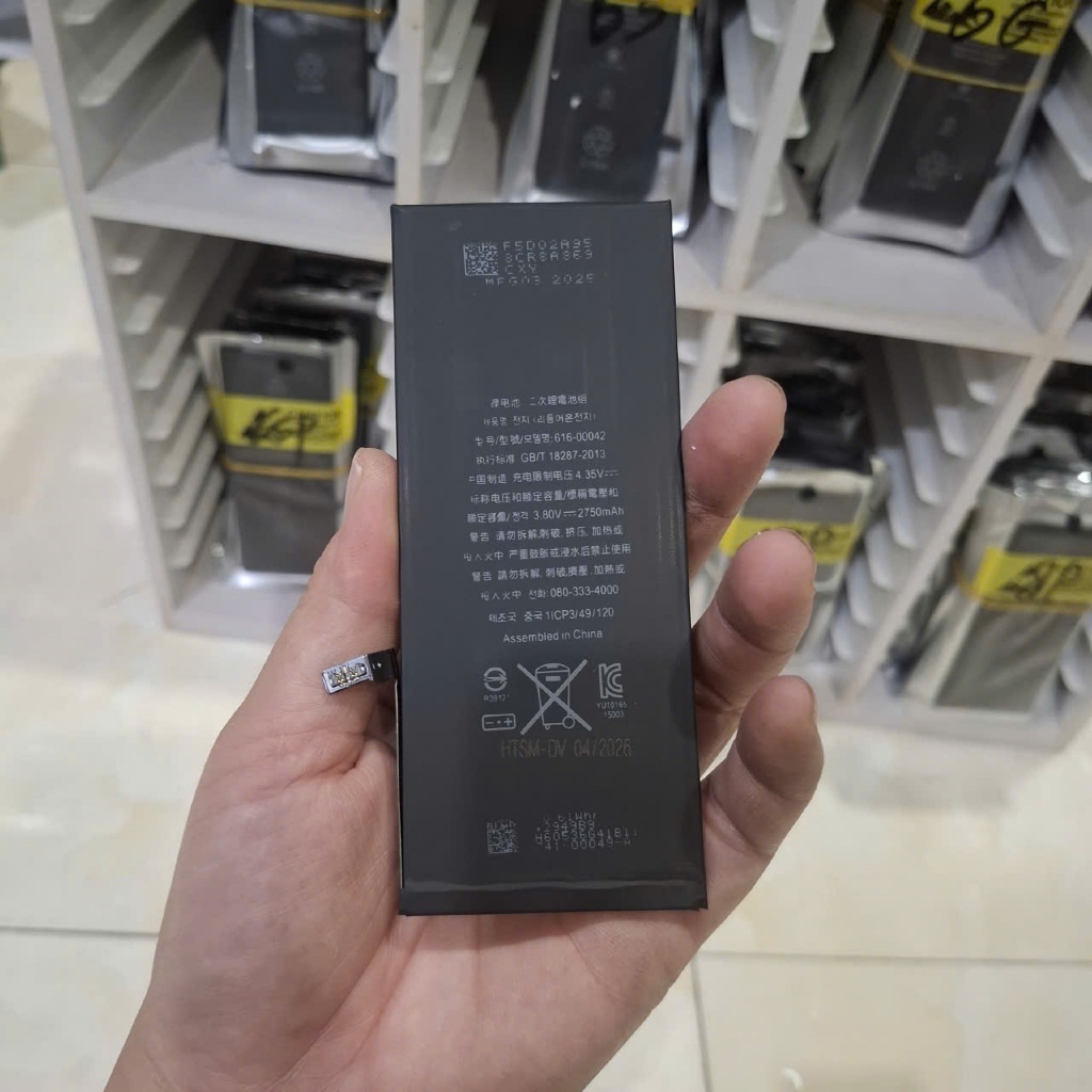 Pin dung lượng chuẩn 6S phục vụ cho anh em đóng máy, bảo hành 6 tháng