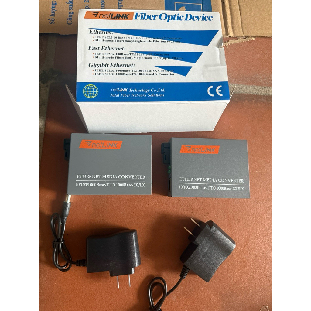 Bộ chuyển đổi quang  điện  Converter quang 10/100/1000mb