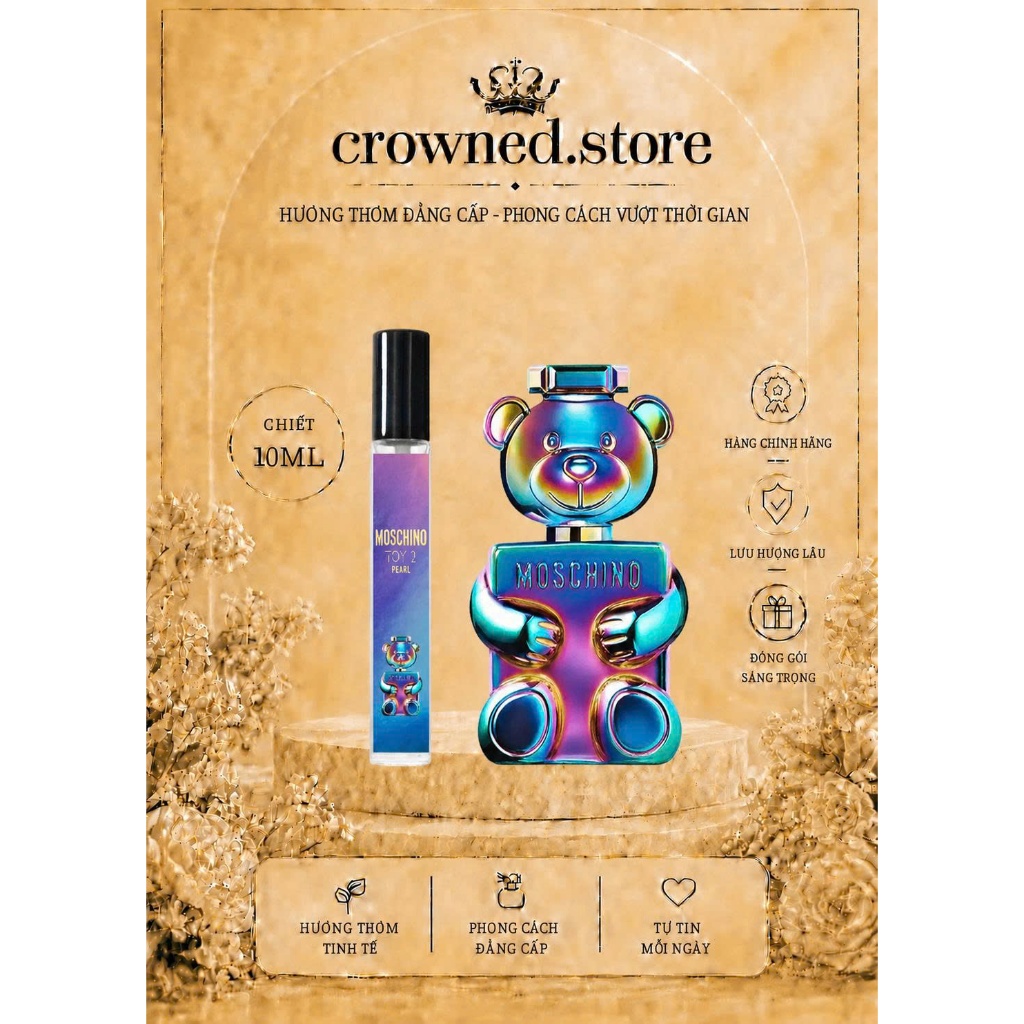Nước hoa Moschino Toy 2 Pearl Eau De Parfum 5ml/10ml/20ml
