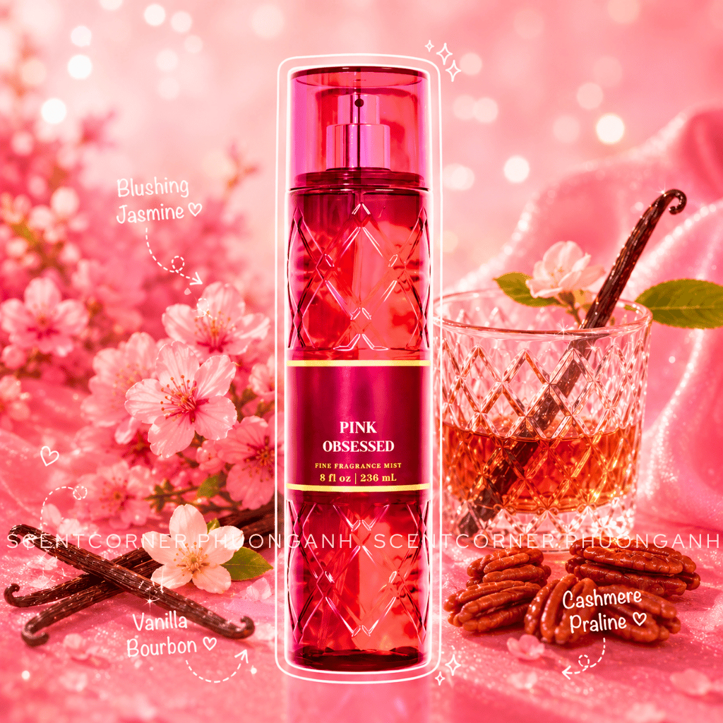 [ Mini để thử mùi ] Pink Obsessed - Xịt thơm Body Mist