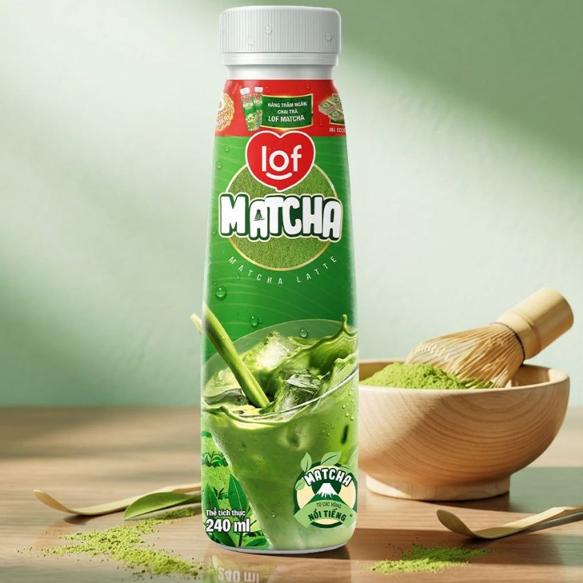 Trà sữa Matcha lof 240ml