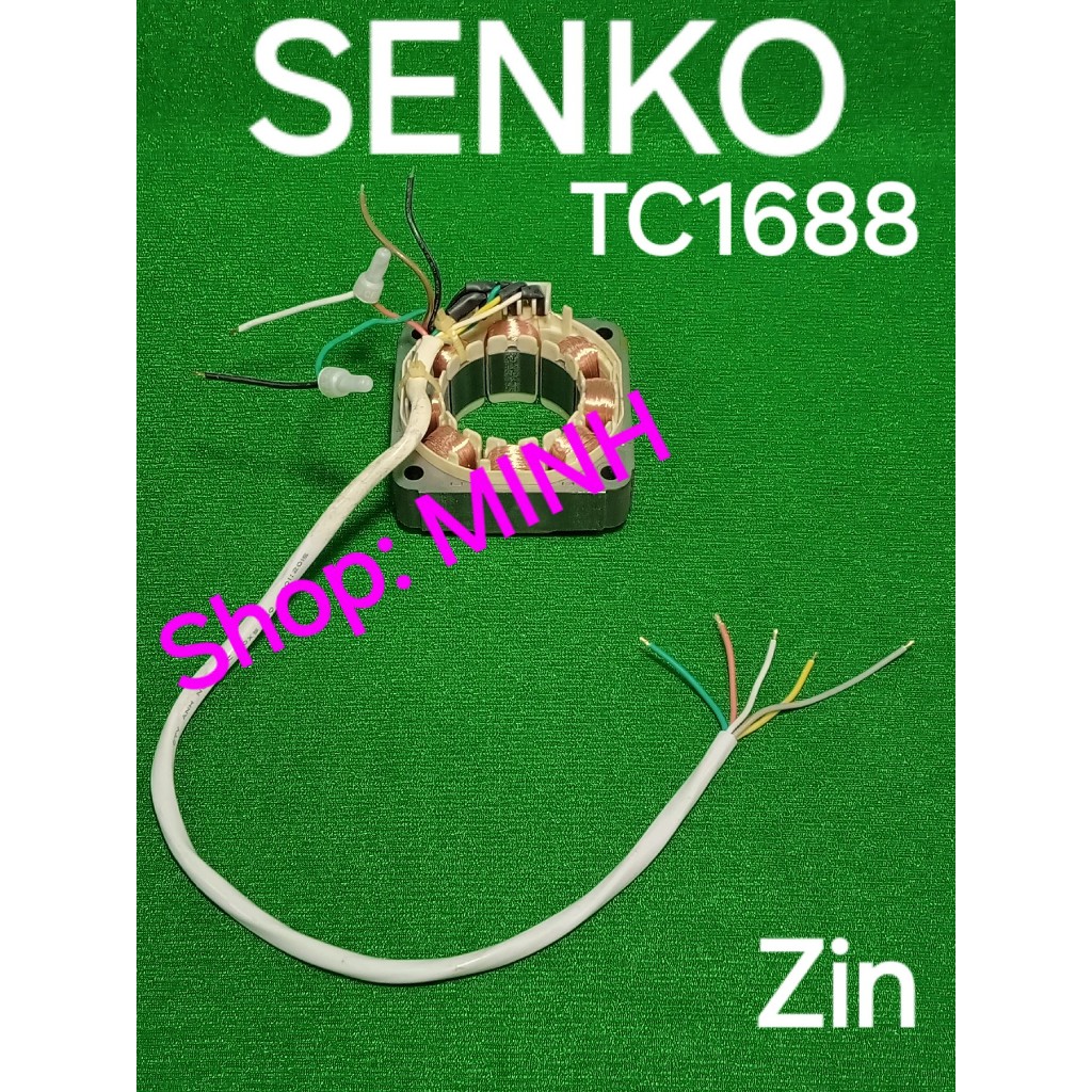 CUỒN ĐIỆN quạt Senko TC1688 zin theo máy – LỐC B4-46, phe 20, stator, stato quạt treo 2 dây Senko