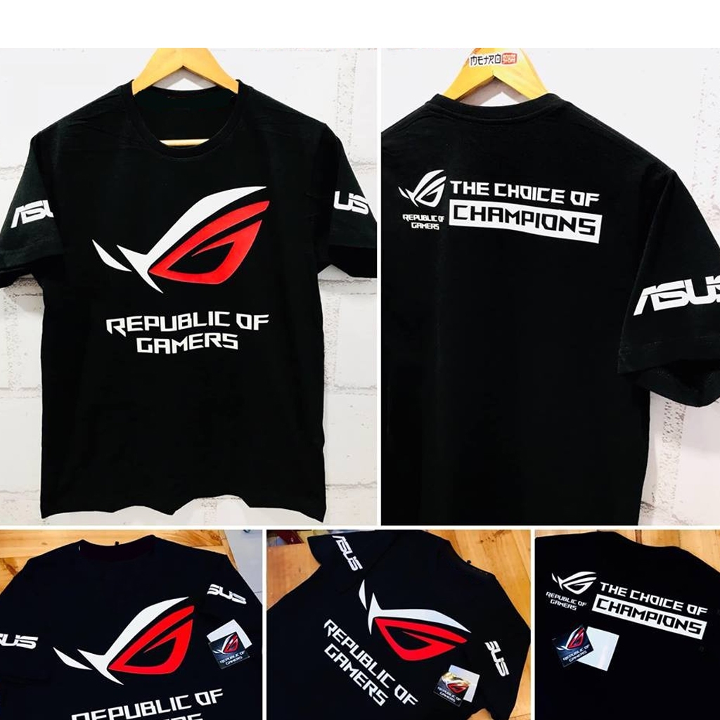 🔥HOT🔥Áo thun Asus Republic of Gamers - ROG