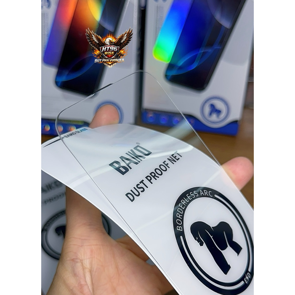 Cường lực không viền iphone Baiko Full màn hình - HT96 Rise