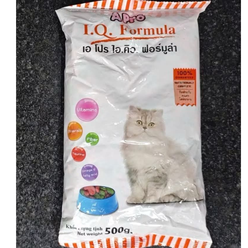 [GÓI 500G] HẠT APRO CAT IQ FORMULA GÓI 500G - THÁI LAN