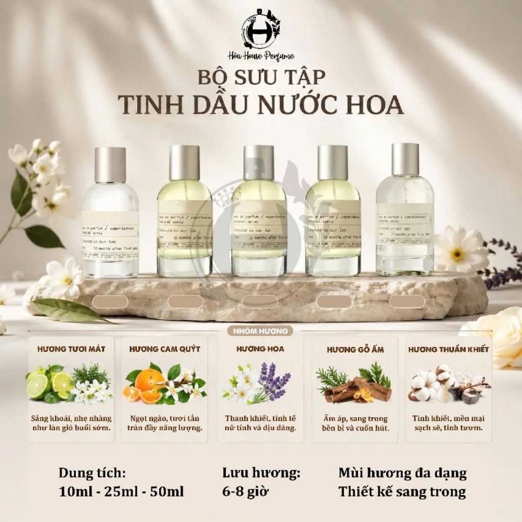 Tinh Dầu Nước Hoa - Le Bô