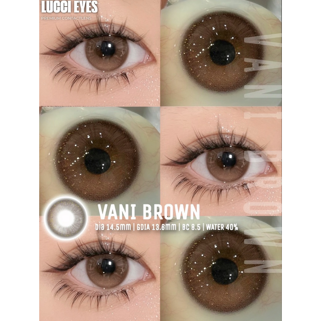 VANI BROWN - Kính Áp tròng Olivia monrose / Lucci eyes