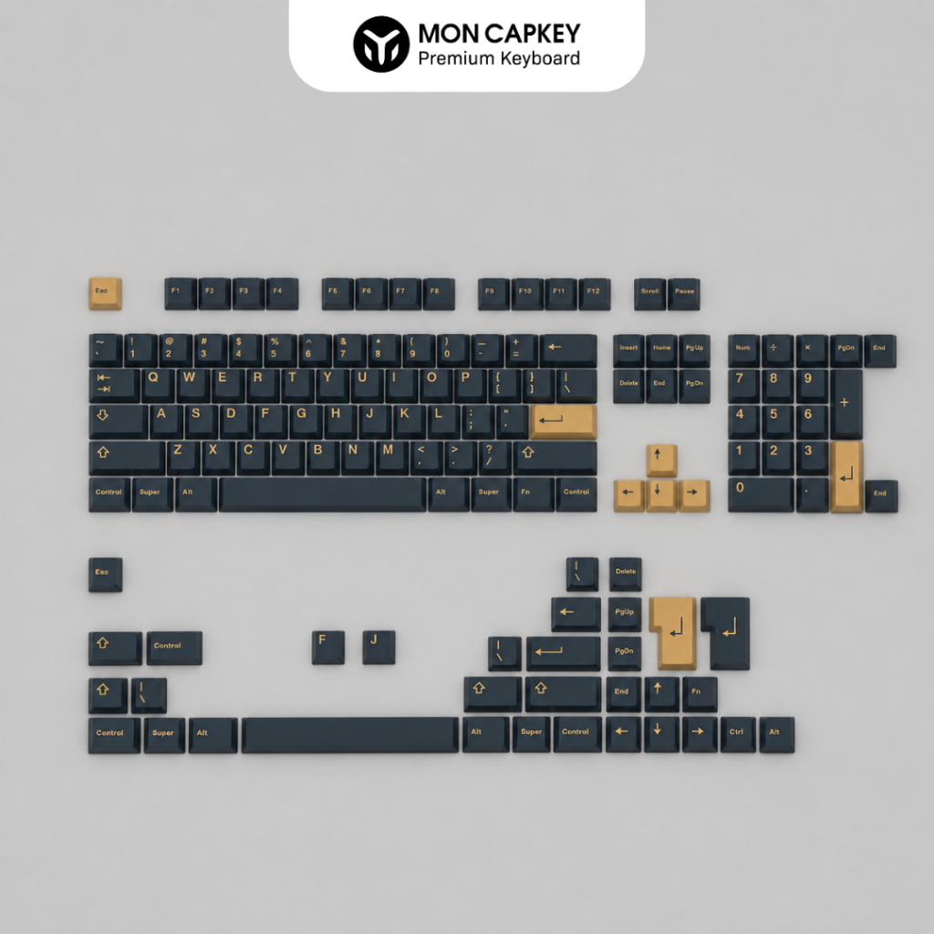 Bộ keycap GMK MOONLIGHT + NOVELTY