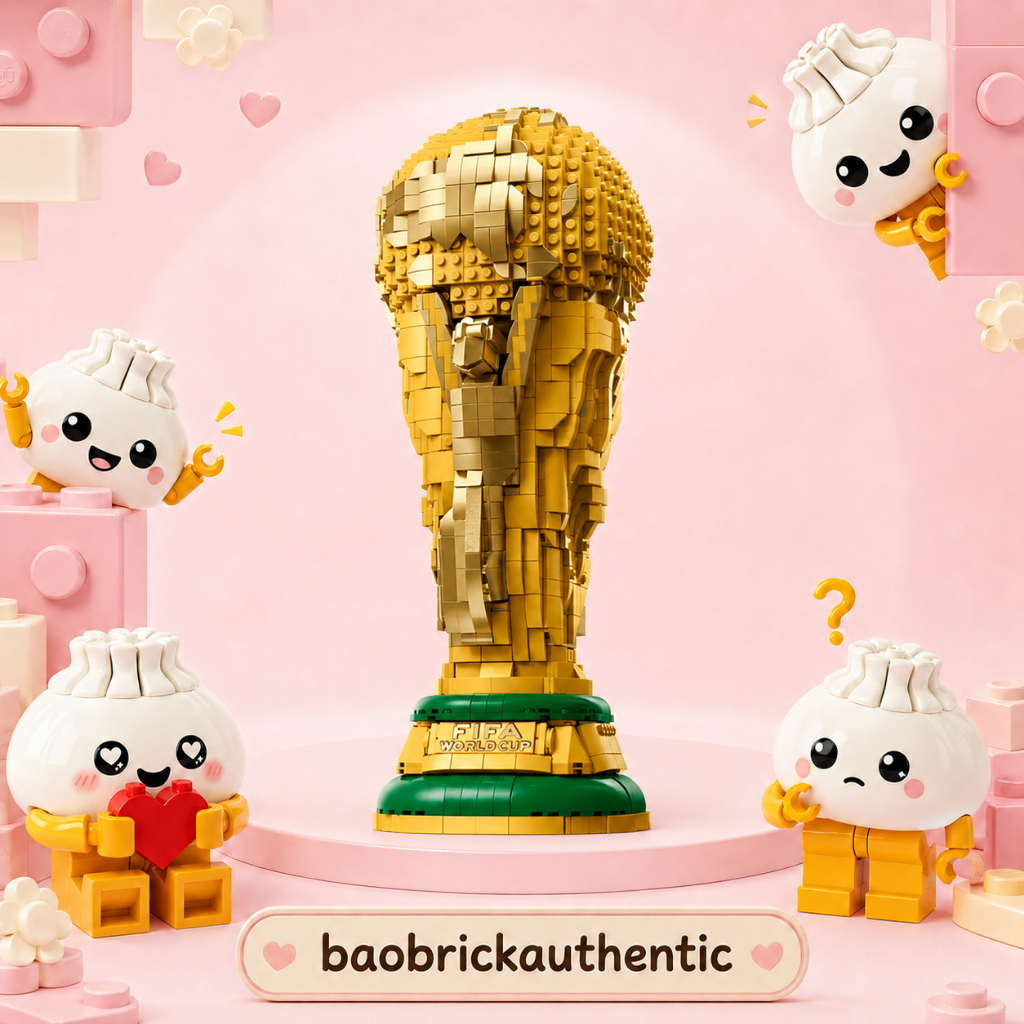 [Authentic - Úc] LEGO 43020 FIFA World Cup Official Trophy – Mô Hình Lắp Ghép Cúp Vàng Bóng Đá