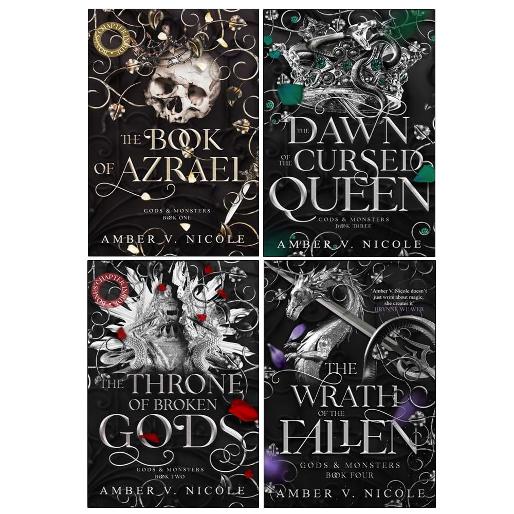 Sách Gods and Monsters series by Amber V Nicole - The Book of Azrael ( Khu Vườn Sách )