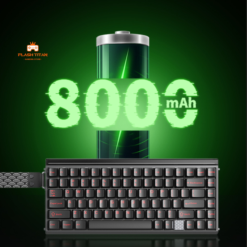 Bàn Phím Cơ Gaming Aula Hero75 HE - Có Rapid Trigger - 8k Polling Rate - RT 0.01mm - 3 mode kết nối - Dùng Chơi Game FPS | BigBuy360 - bigbuy360.vn
