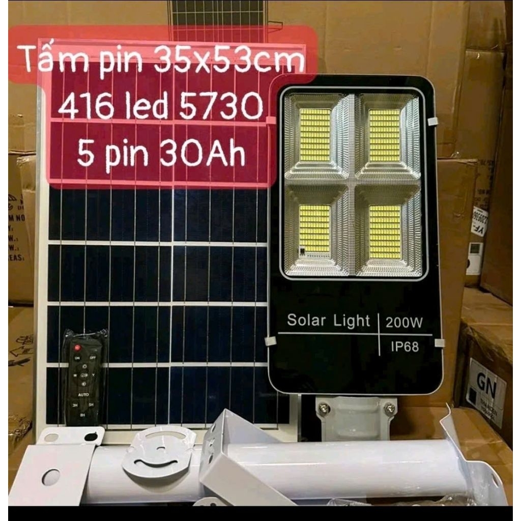 Đèn Năng Lượng Mặt Trời - Sân Vườn & Đường Phố - Chất Lượng Cao - IP68
