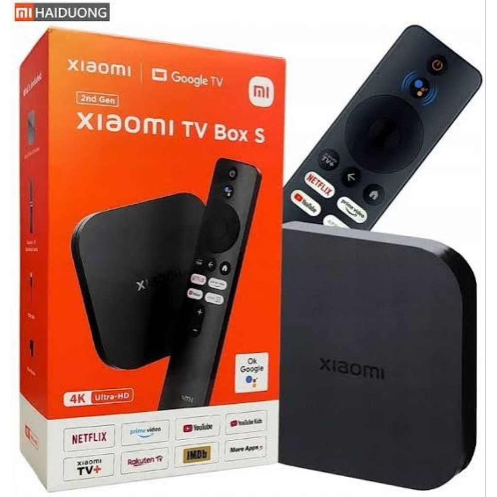 Android TV Box Mibox S 4K Gen 2 – Bản Quốc Tế