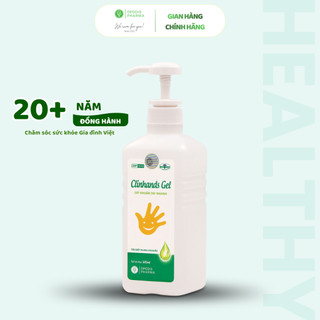 Gel Rửa Tay Khô Sát Khuẩn Clinhands Gel 500ml  – Diệt Khuẩn 99.99%, Tiện Lợi, Không Cần Rửa Lại