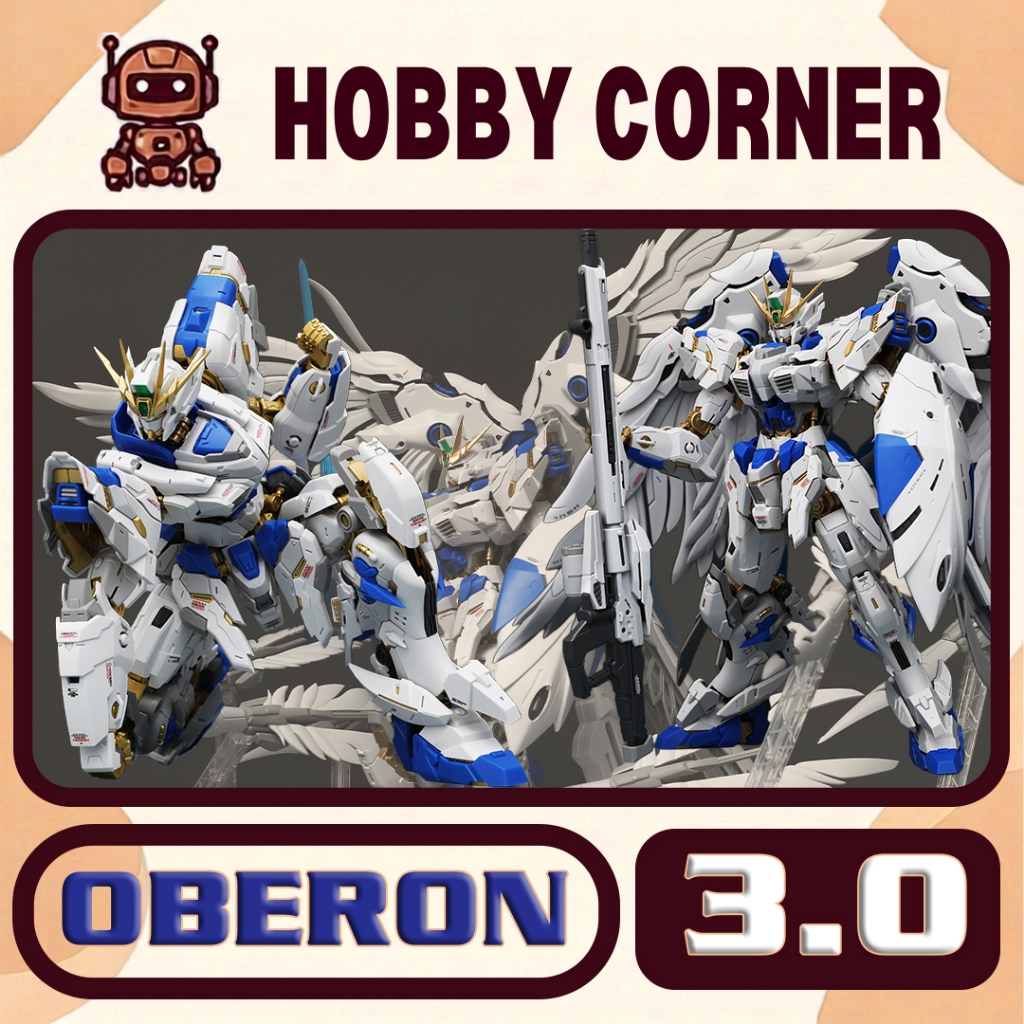 Mô Hình Lắp Ráp 1/100 OBERON 3.0 (tặng base, decal nước)