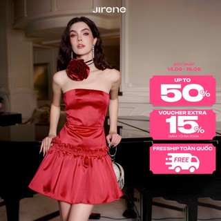 UP TO 70% + VC HOT 200K || JIRENE - Đầm - ROSIE DRESS - JIN2D09