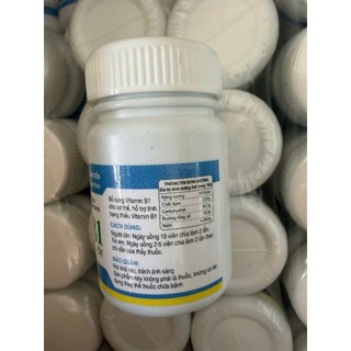 combo 5 lọ Vitamin b1 lọ 100 viên