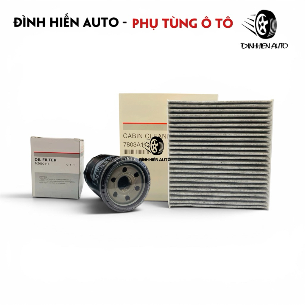 Lọc điều hoà, lọc nhớt xe Triton 2.4L (2016-23), Pajero Sport (2016-23), Outlander (2016-23)