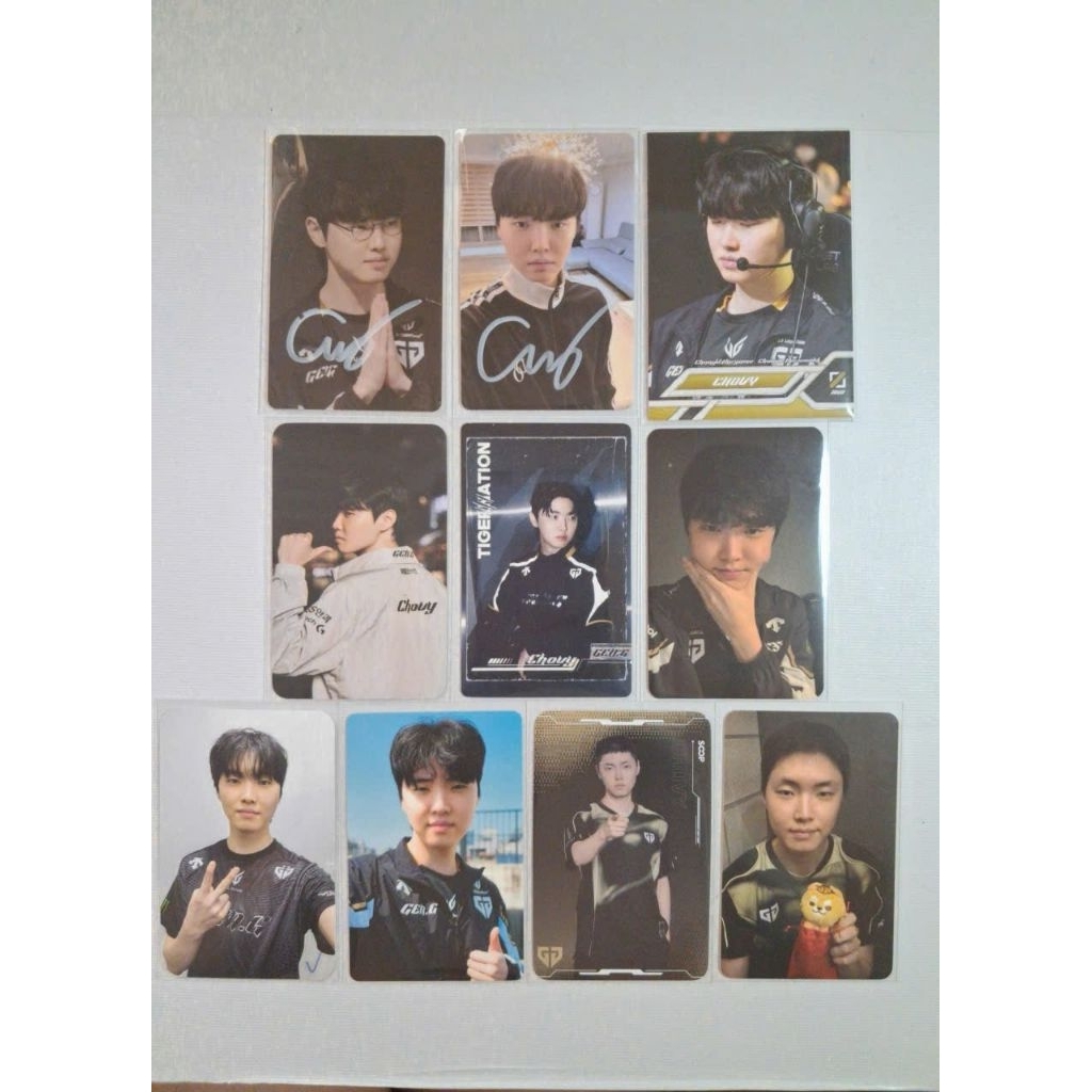 (Chính hãng) Tổng hợp card Chovy, Peanut, Viper part 1
