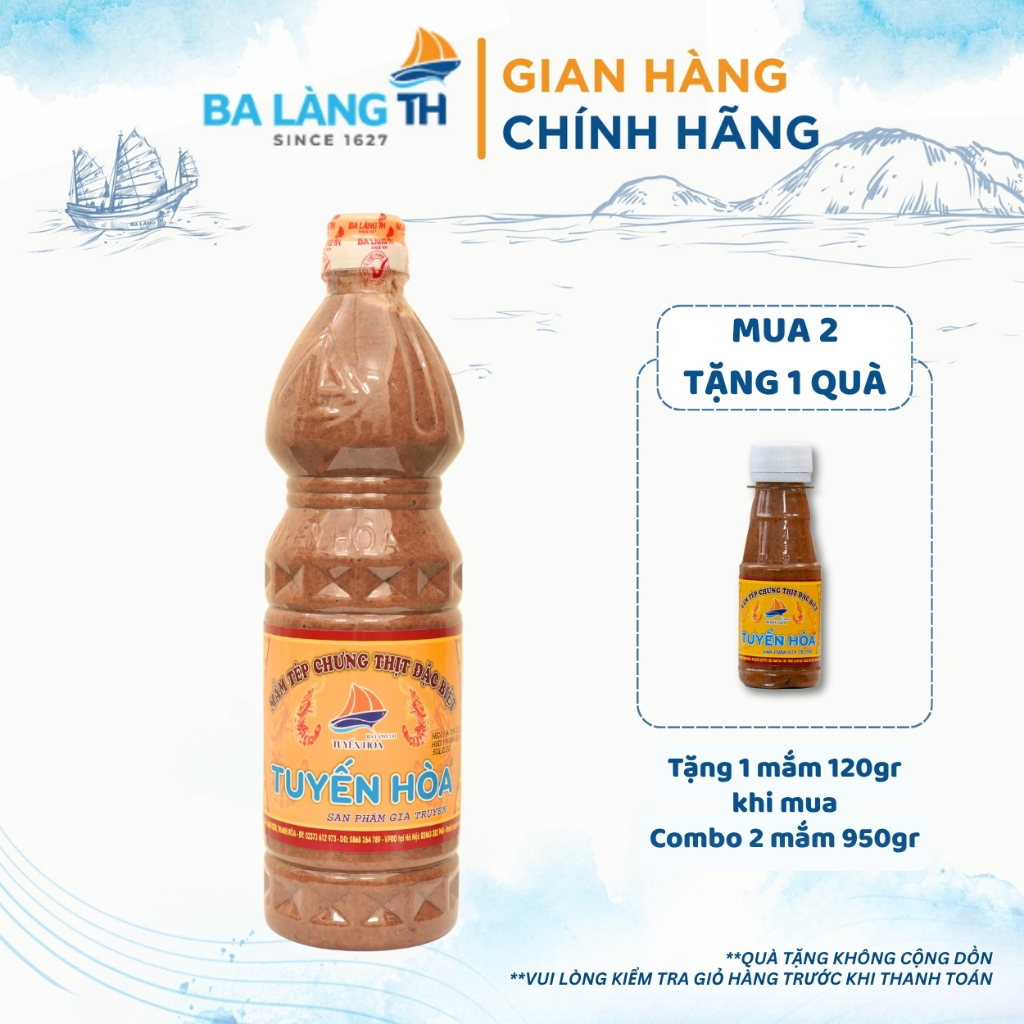 Mắm Tép Chưng Thịt Ba Làng TH 950gr