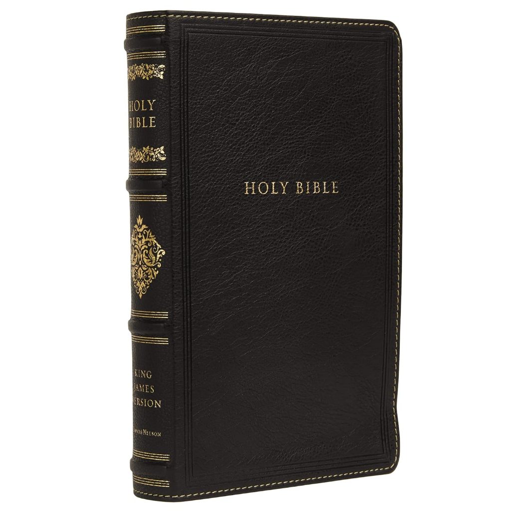 Sách Holy Bible , King James Version - Leather Bound ( Khu Vườn Sách )