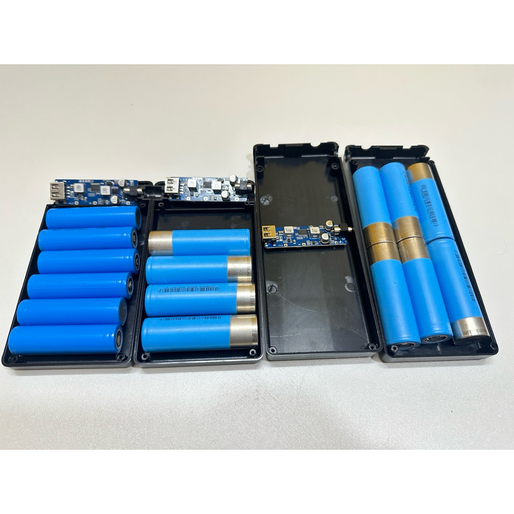 Vỏ+mạch thay thế pin áo điều hoà hệ 2s3p cell 18650 và 2s2p cell 21700 sạc 8,4v chuẩn pin li-on mạch