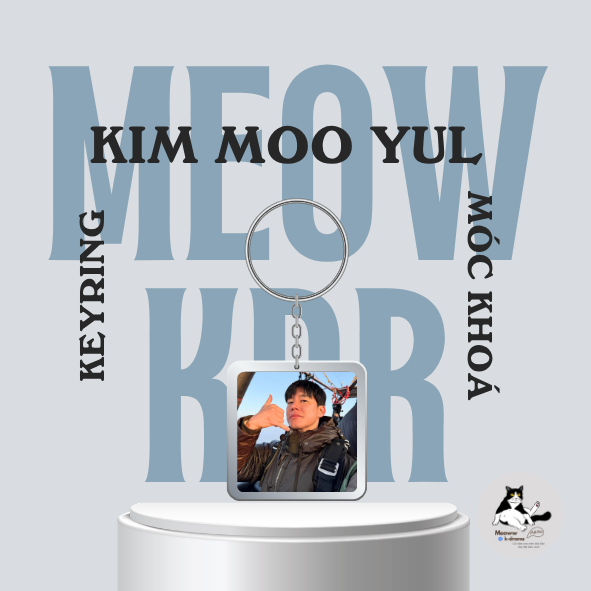 Móc khoá/Keyring diễn viên Kim Moo Yul phim Teach You A Lesson - Bài Học Đáng Đời