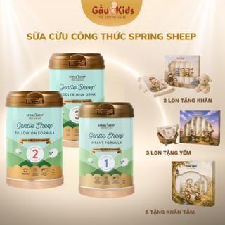 Sữa Cừu Công Thức Nguyên Kem Đạm A2 Spring Sheep  – Dịu Nhẹ, Tốt Cho Tiêu Hóa Bé Yêu - Gaukids
