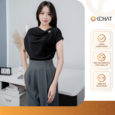Áo Thun 𝐂𝐂𝐇𝐀𝐓 Dáng Ôm Kiểu Tay Rơi Mira Chất Liệu Cao Cấp Sang Trọng 14TNC2009OT