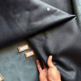Da Bò Lớp 2 Nguyên Tấm (Split Leather) Cán Vân - Da Làm Handmade Đa Năng