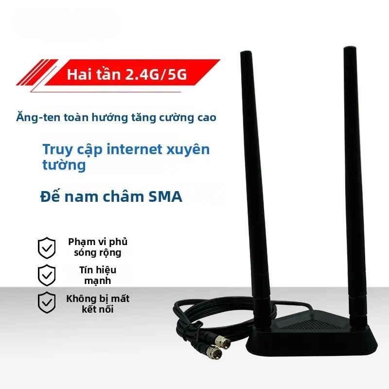 Đế mở rộng anten wifi có nam châm,Đế từ tính nối dài anten wifi,Bộ tăng tường tín hiệu wifi, Bộ khuế