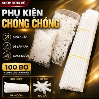 Phụ kiện QUE CẦM, DÂY TREO chong chóng ( KHÔNG BAO GỒM CHONG CHÓNG ).