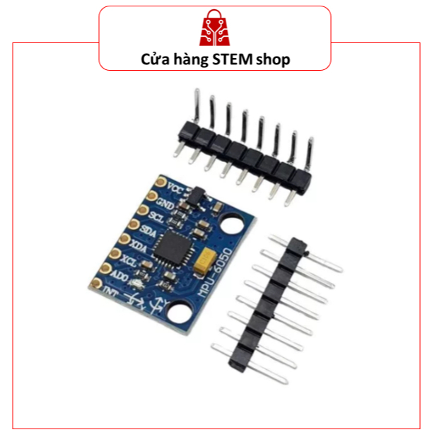 Cảm Biến Gia Tốc Góc Nghiêng GY-521 MPU6050 6DOF IMU - Mô-đun Đo Góc Giao Tiếp I2C Cho Arduino ESP32