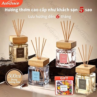 【ACECHACE】Tinh dầu 500ml, que khuếch tán, khử mùi lưu hương, an toàn cho mẹ và bé, thơm lâu