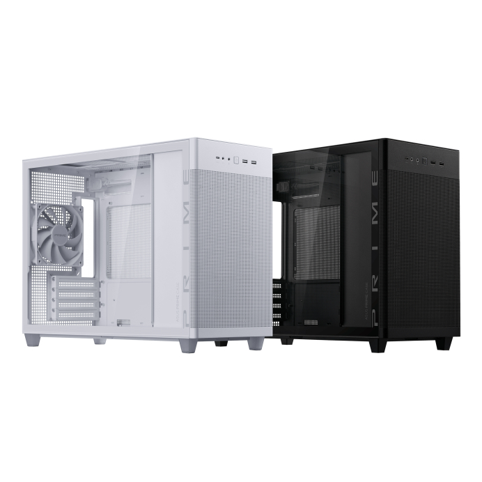 CASE ASUS PRIME AP201 TG BLACK