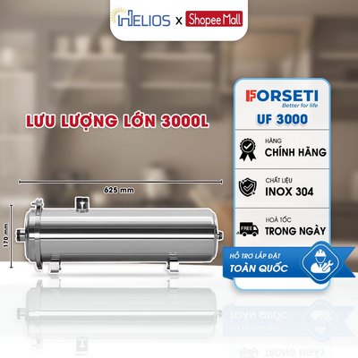 Máy Lọc Nước Đầu Nguồn UF PVDF 3000L/H - Bộ Lọc Tổng Nước Sinh Hoạt Nước Máy Đầu Nguồn