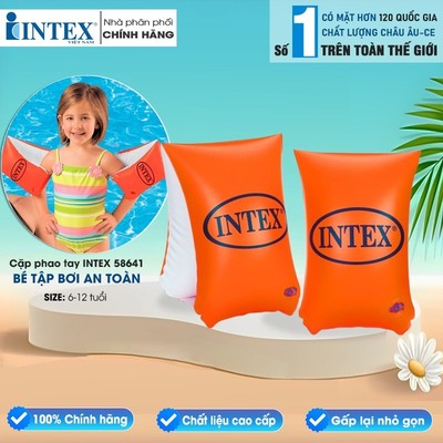 Phao bơi tay màu đỏ loại lớn INTEX 58641