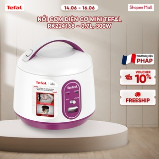 Nồi cơm điện cơ mini tefal rk224168 - 0.7l, 300w