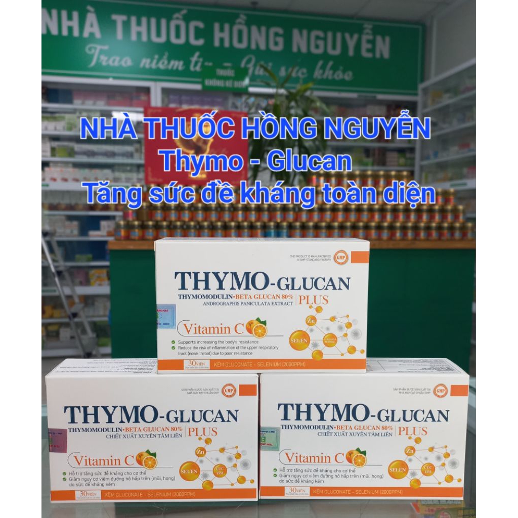 TĂNG SỨC ĐỀ KHÁNG THYMO - GLUCAN
