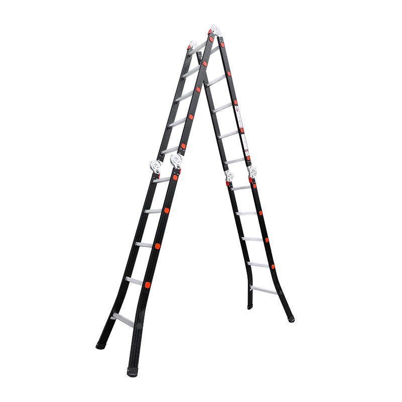 Thang nhôm gấp 4 khúc/đoạn chính hãng Nikawa NKG-45C