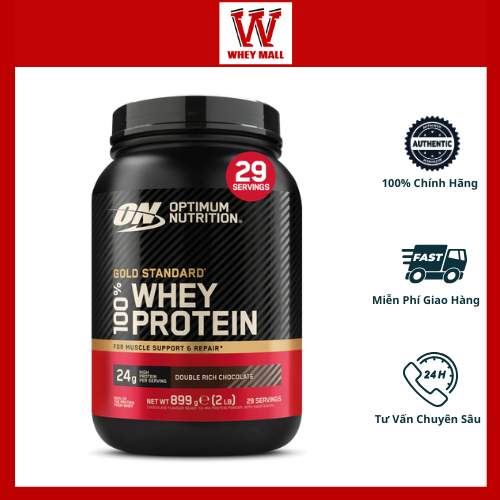 On Whey Gold 2lbs Optimum Nutrition Gold Standard 100% Whey 2lbs (29 servings)