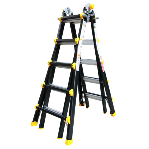 Thang nhôm gấp (rút lồng) đa năng chính hãng Nikawa NKB-45 20 bậc