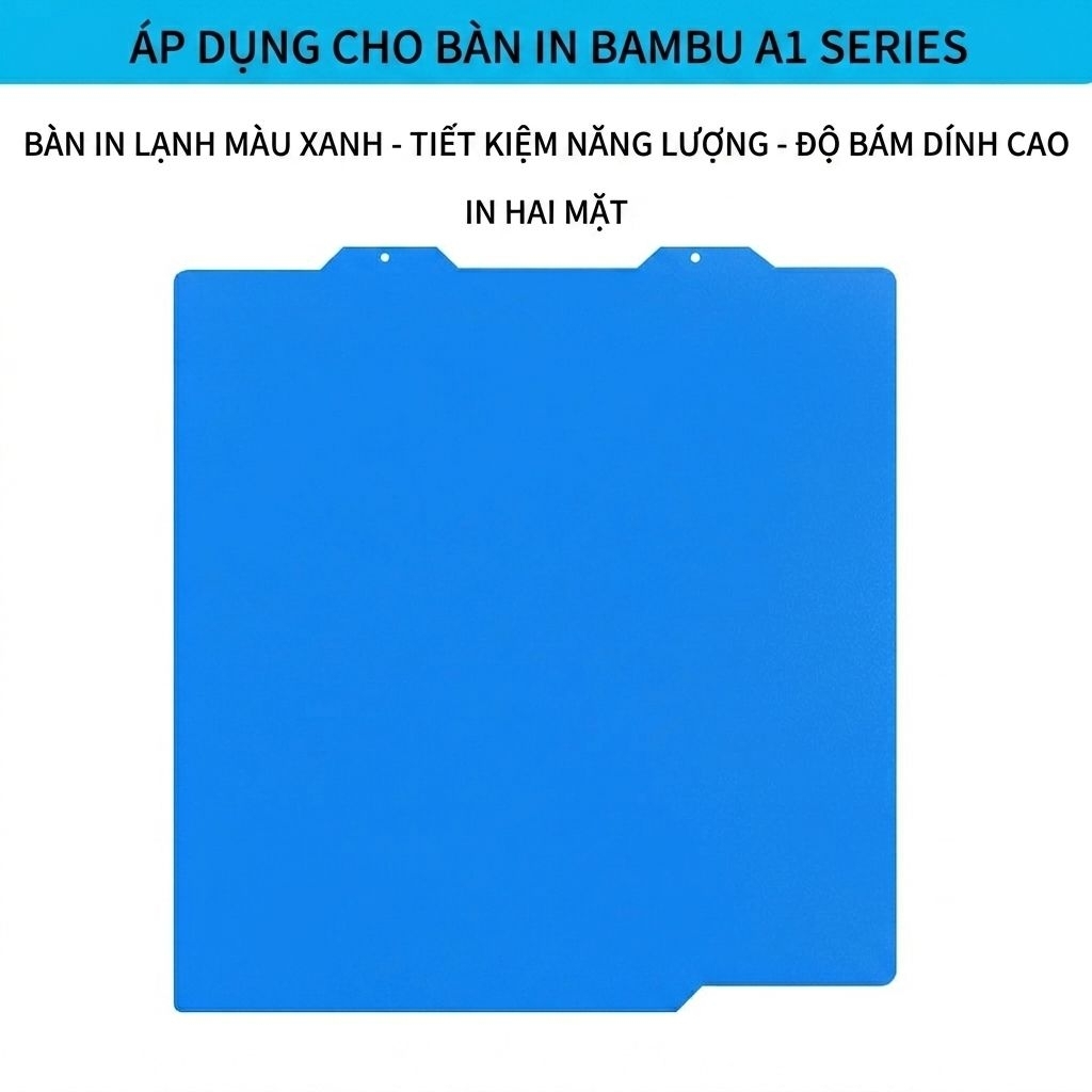🔥 TẤM PEI BÀN IN PHÙ HỢP BAMBULAB A1/A1 mini/H2D/H2S – CỰC PHẨM CHO DÂN IN 3D 🔥