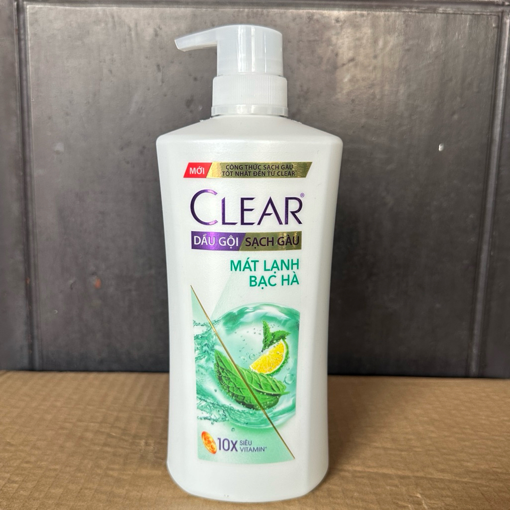 Dầu gội Clear Bạc Hà 630g